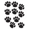 Teacher Created Resources Black Paw Prints Accents, 30 Pieces, PK3 TCR4277 - alternate 2